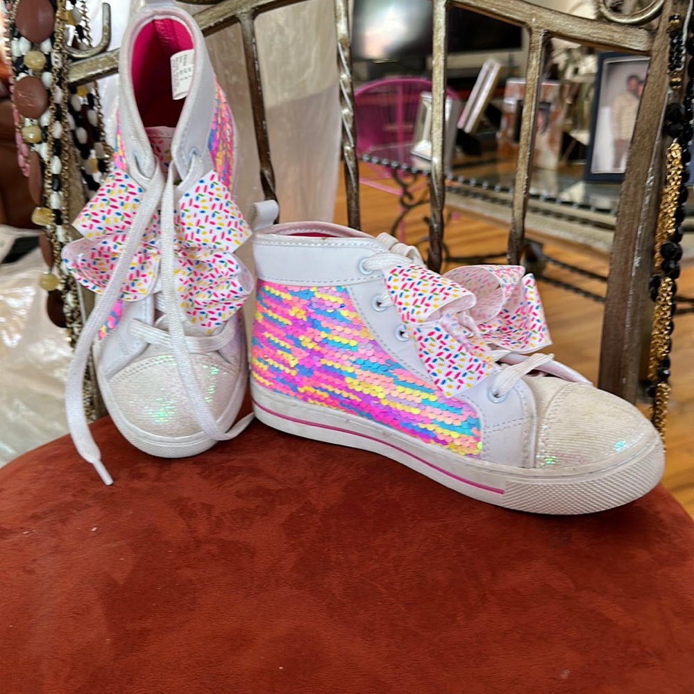 Girl sneakers two pair for one bundle